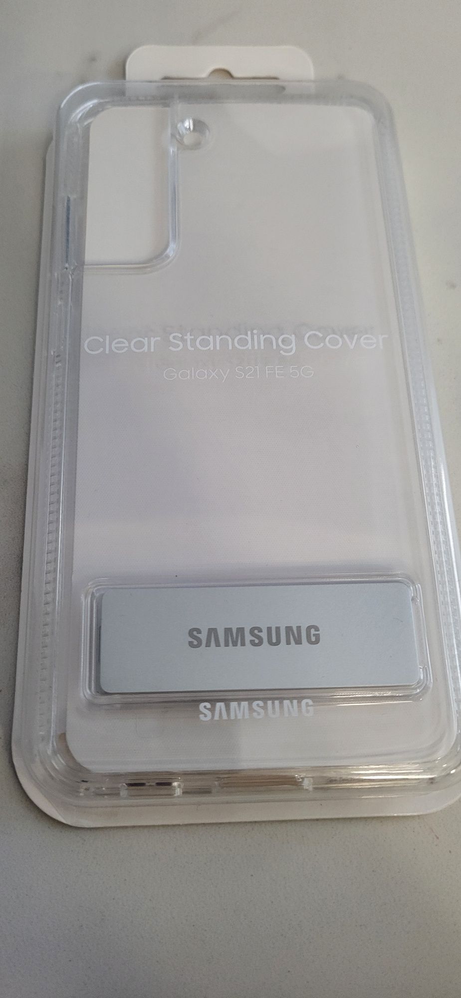 Etui Samsung Clear Standing Cover S21 FE