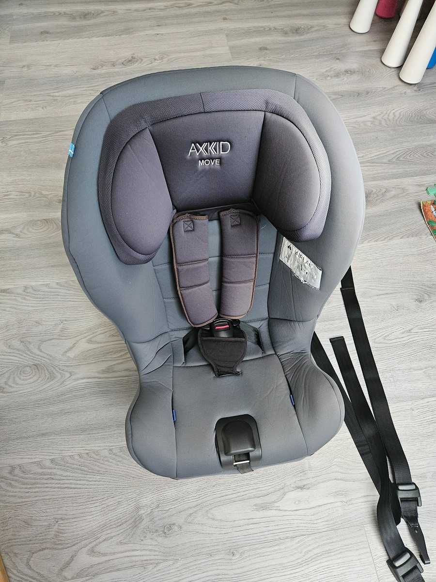 Cadeira Auto AxKid Move 1/2 Gris - Cadeira até aos 25kg - Grupos 1/2