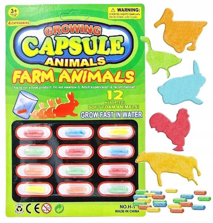 Magiczne kapsułki farma zwierząt
