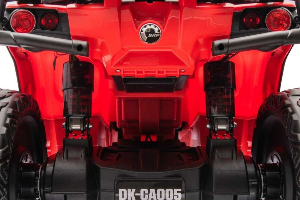 Duży Quad na akumulator Can Am Outlander 4x200W 24V ATV Czerwony