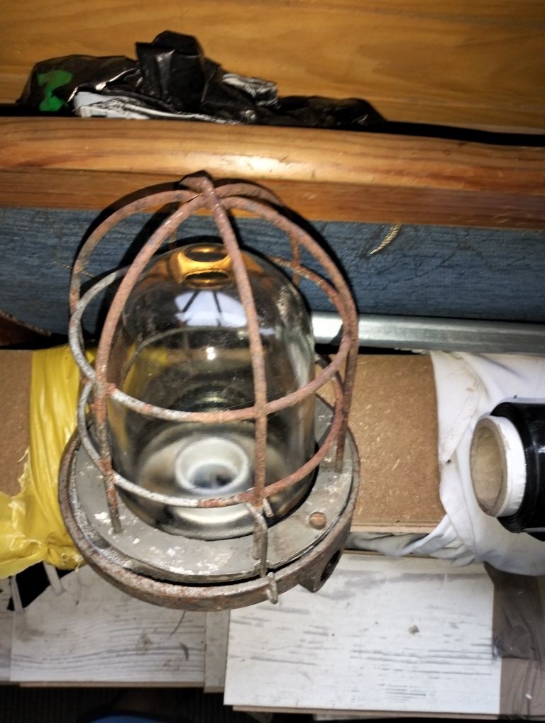Klosz oprawa regulator lampa żeliwna loft
