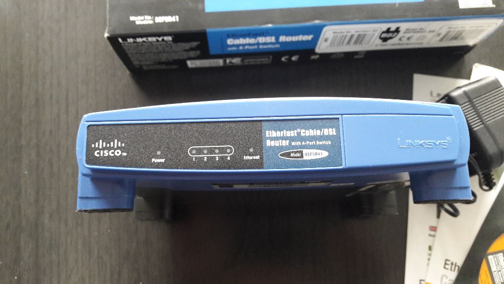 Router Linksys BEFSR41 10/100Mbps z 4 portowym switchem