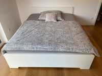 Łóżko Ikea Askvoll 140x200, stelaż, materac GRATIS, transport