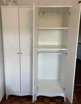 2 Roupeiros Brancos IKEA cada 75 euros