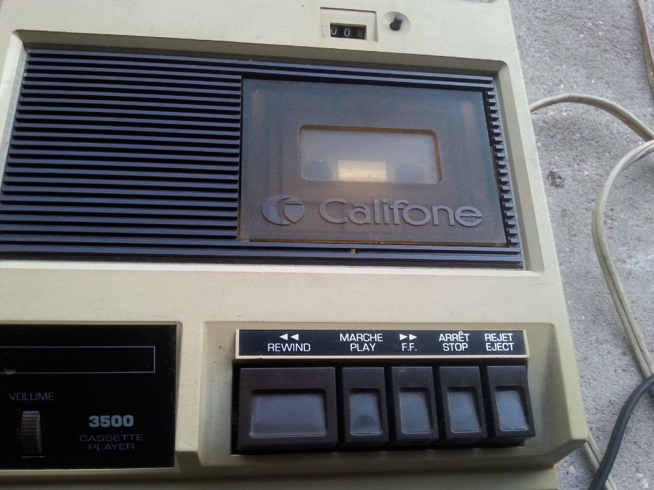 Leitor cassete Califone 3500