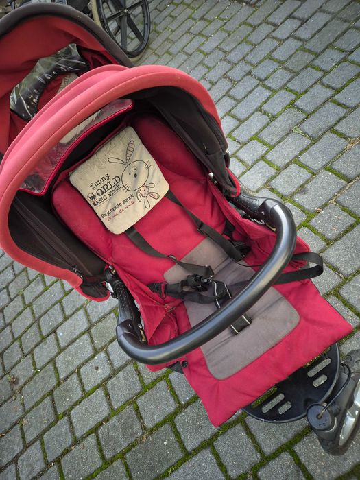 Spacerówka dla bliźniąt, stan przyzwoity.