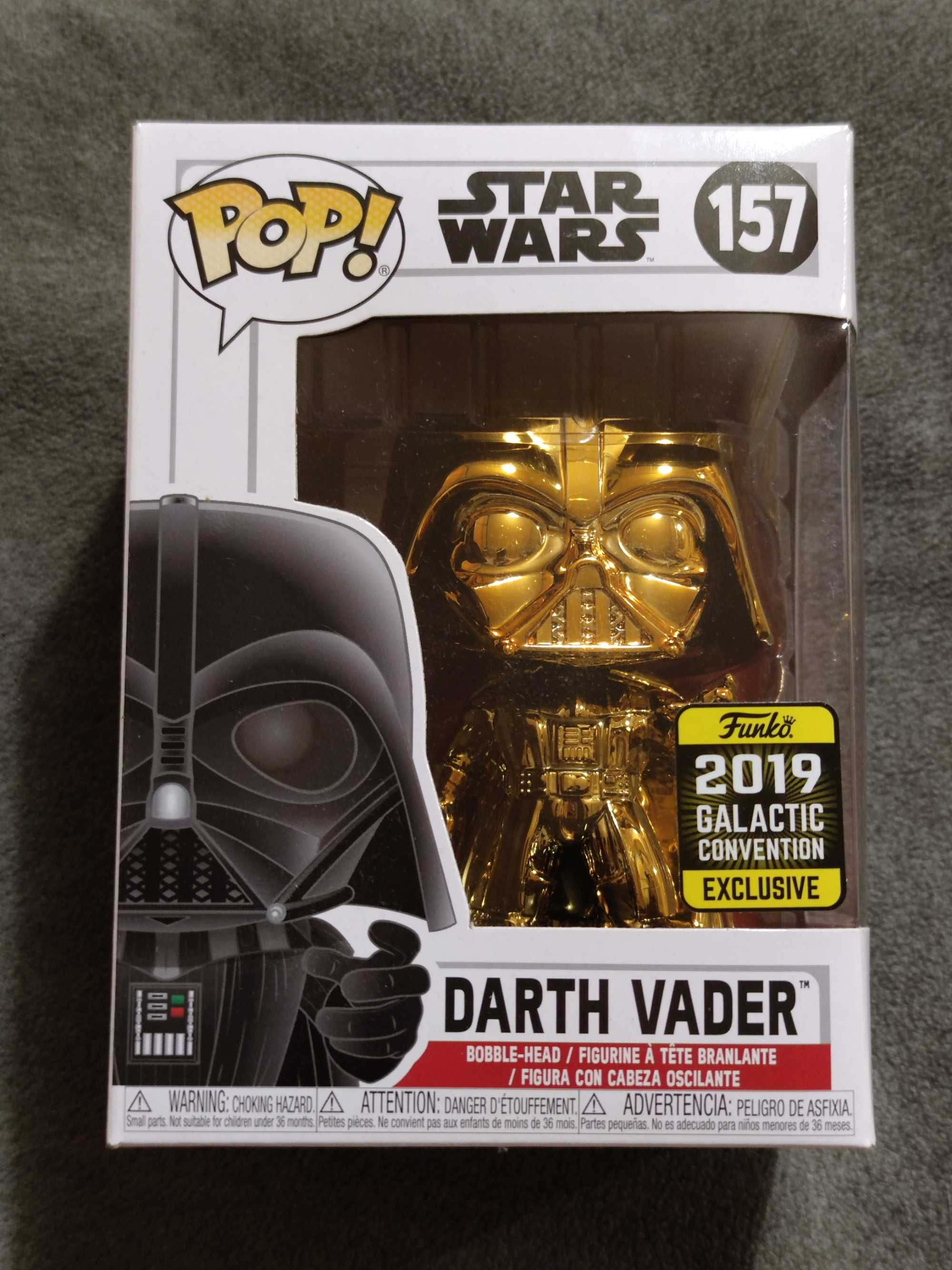 Funko Pop - Star Wars 157 - Darth Vader Gold (2019 GC exclusive)