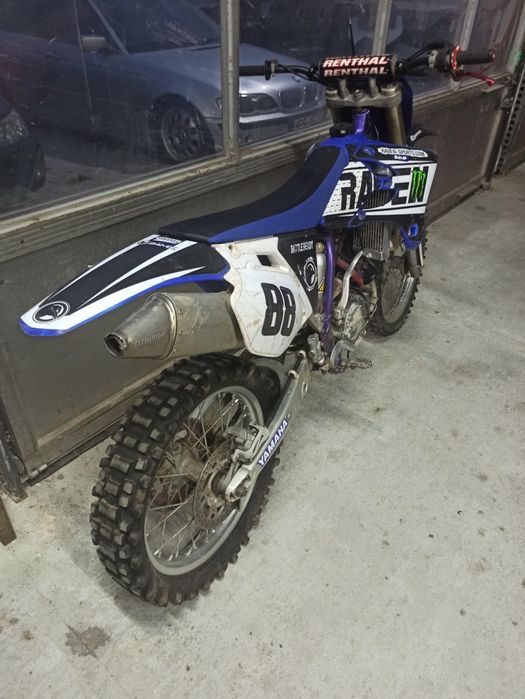 Yamaha yzf450 po wybuchu.