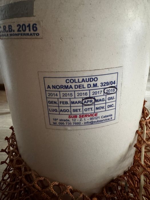 Балон для дайвинга Mares 18л