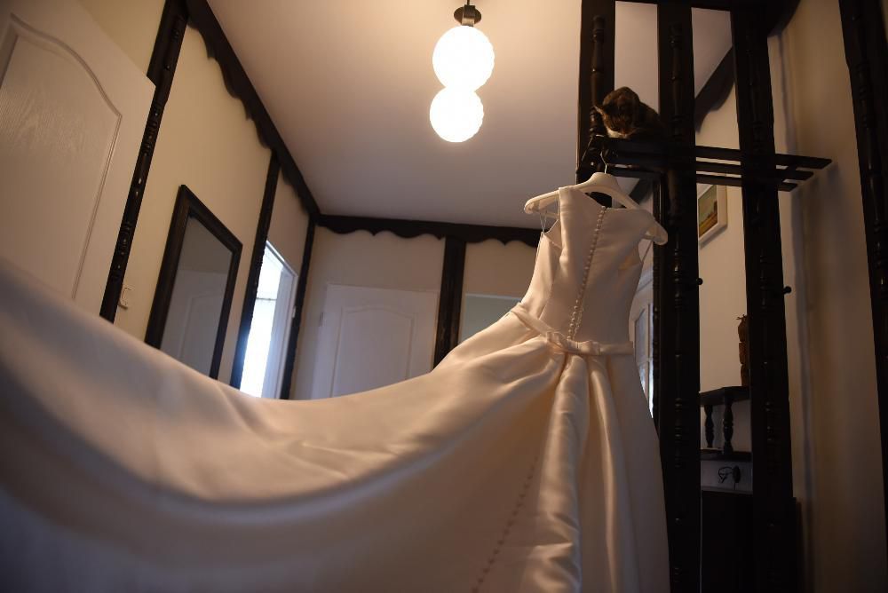 Suknia ślubna Pronovias Barcaza rozm. 34/36 orginalna