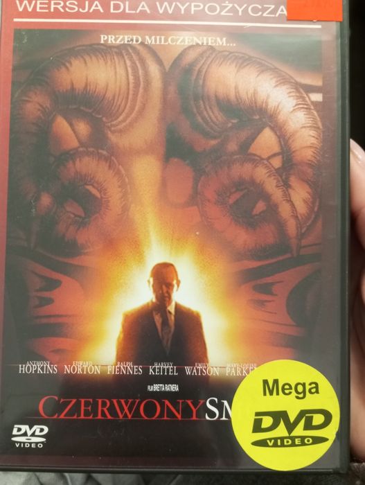 "Czerwony smok", film DVD, stan bdb