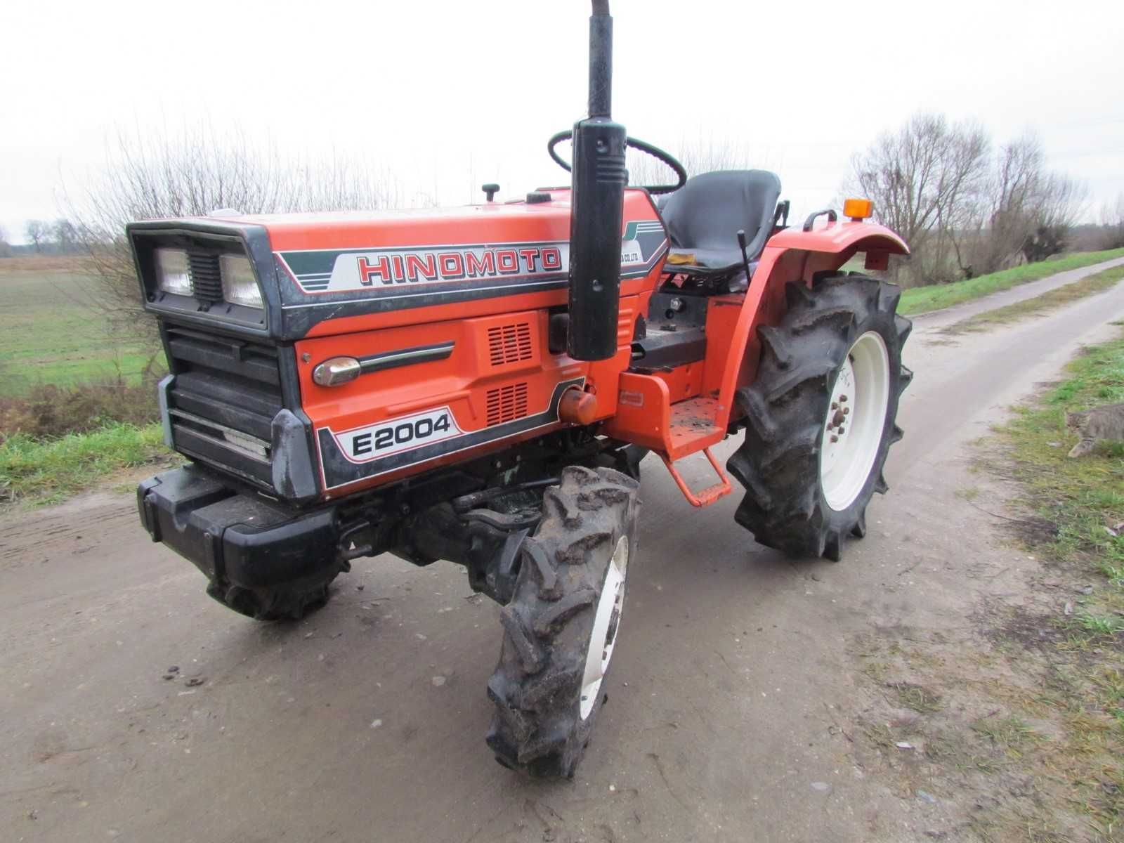 Hinomoto 2004 minitraktorek glebogryzarka tur 4x4