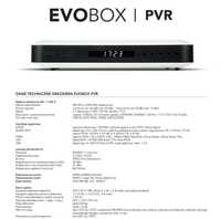 dekoder Evobox PVR z dyskiem o pojemności 500 GB