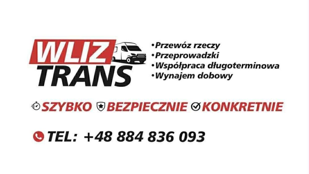 Przeprowadzki / Przewóz rzeczy / Wynajem busa