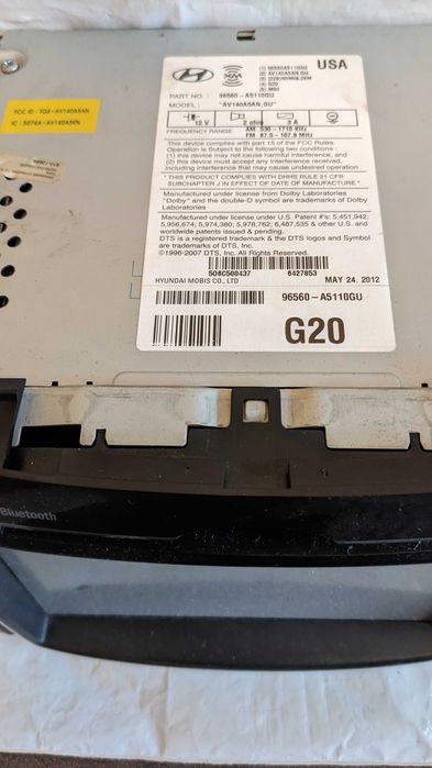 Автомагнитола Hyundai Elantra