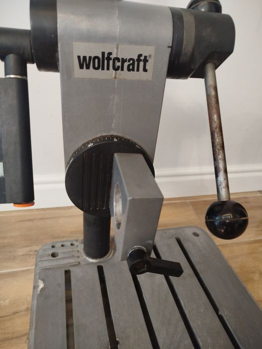 Stojak wiertarski frezerski WOLFCRAFT precyzy duży