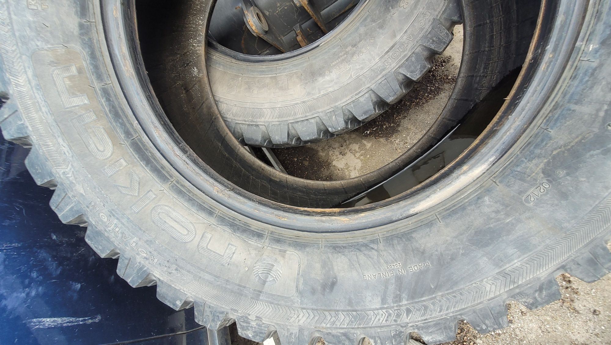 Opony rolnicze drogowe 480/80r38/r28 wzmacniane Nokian