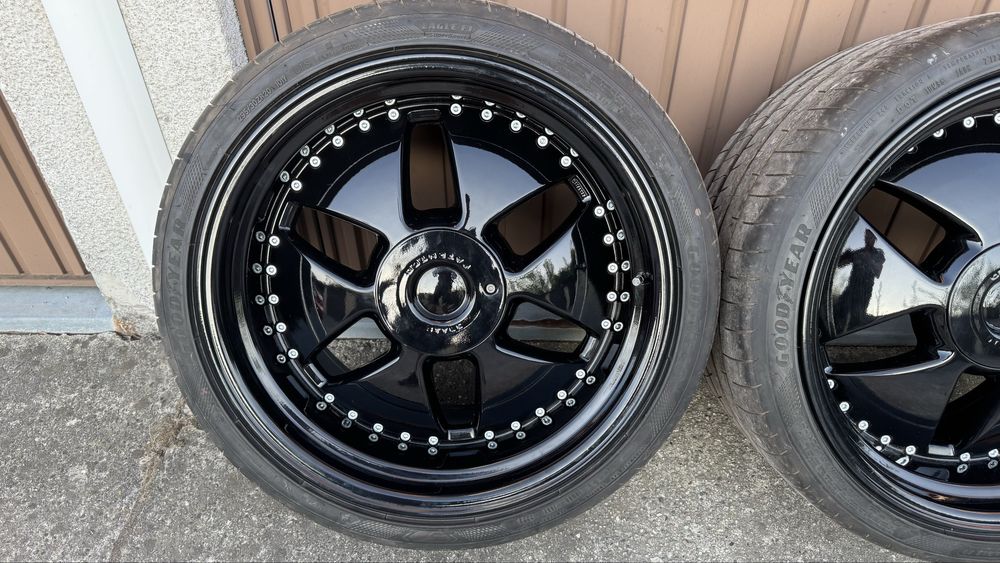 Felgi wzór MAE 5x112 20” z nowymi oponami