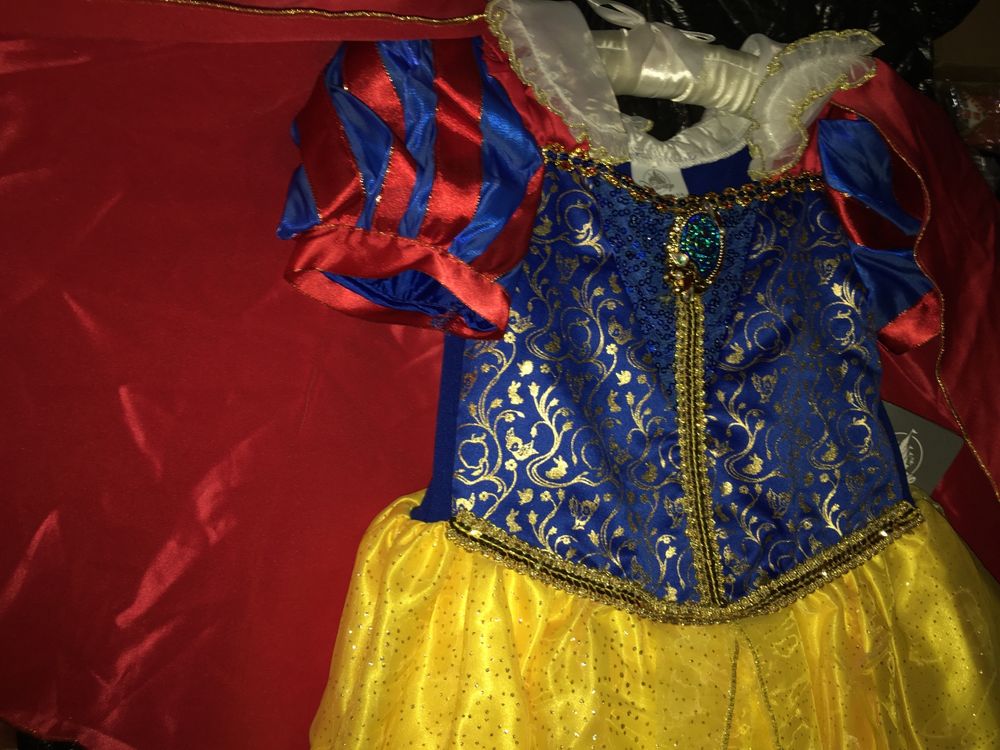 Vestido Disney Branca de Neve - Carnaval