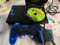 Ps 2 slim 9004 z oryginalnym padem i karta pamięci