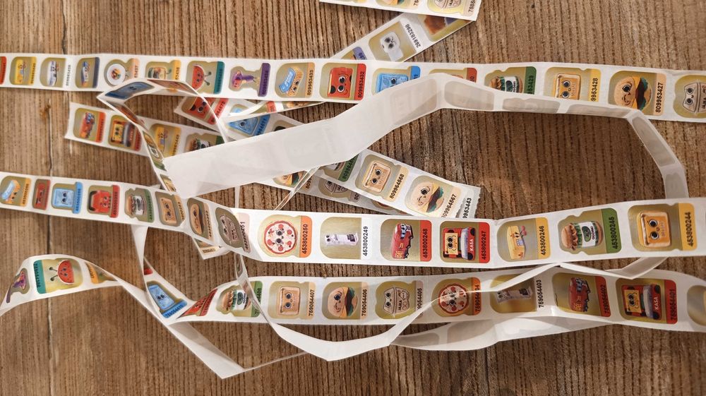 Naklejki Biedronka - Gang Biedroniaków, 30 szt.