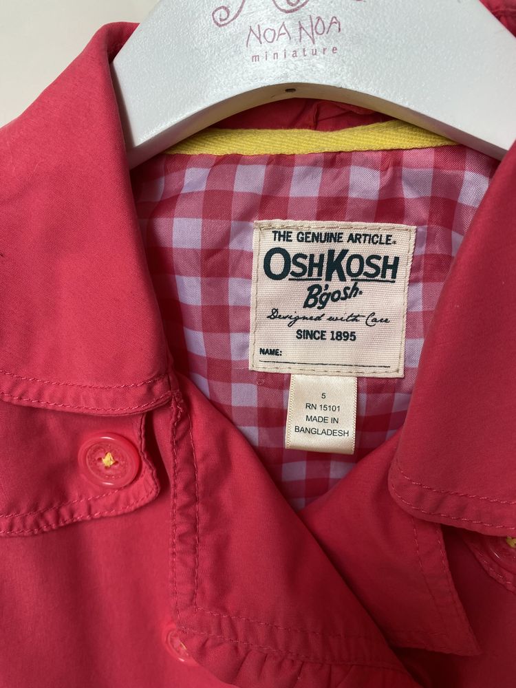 Плащ плащик ветровка куртка Oshkosh Carters F&F chicco на 5-6