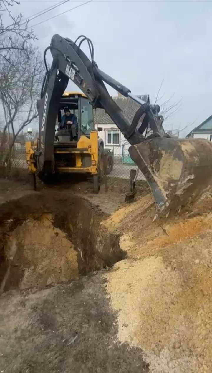 Послуги екскаватора, маніпулятора, спецтехніки