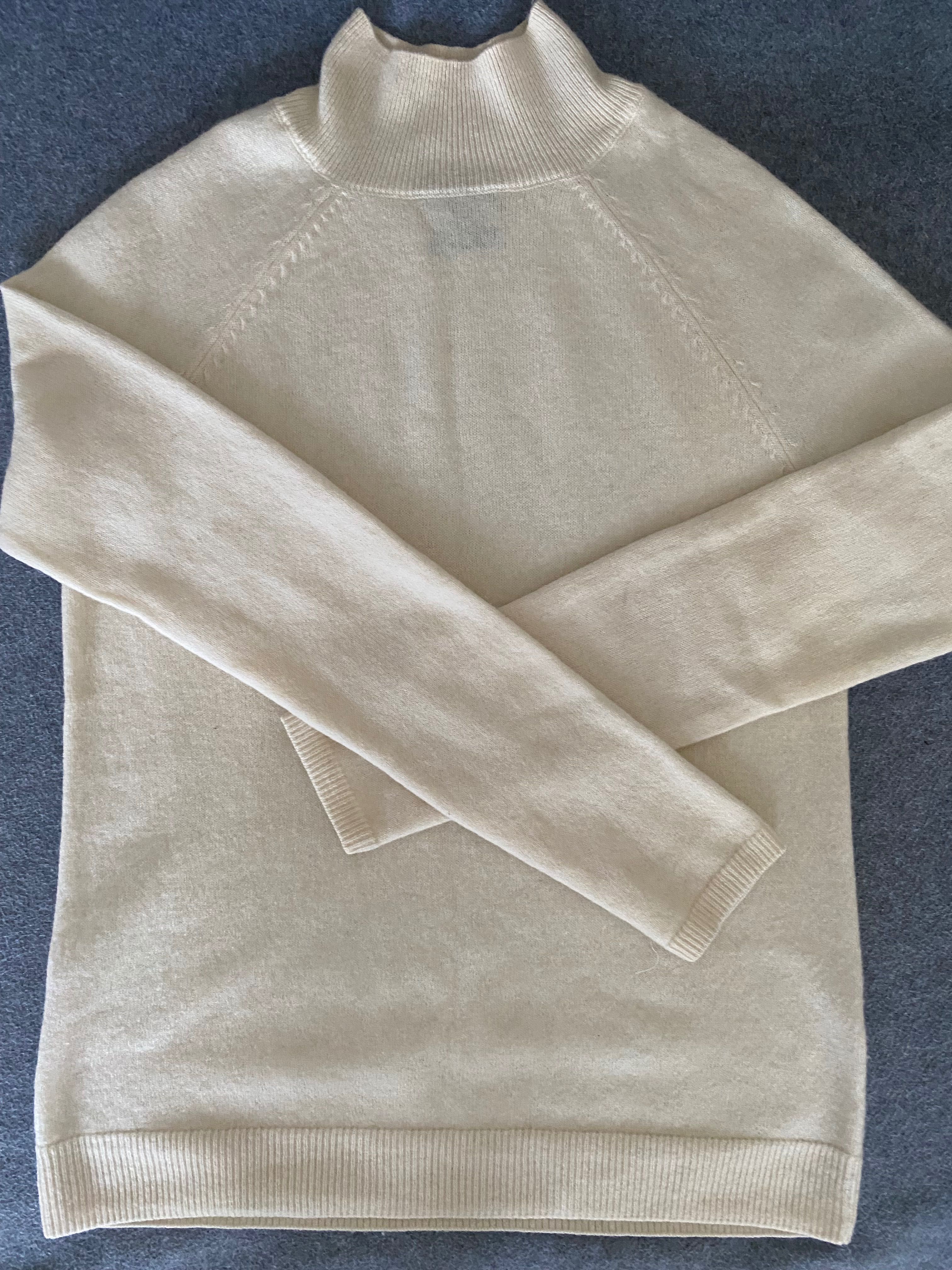 Sweter wełna kaszmir Massimo Dutti