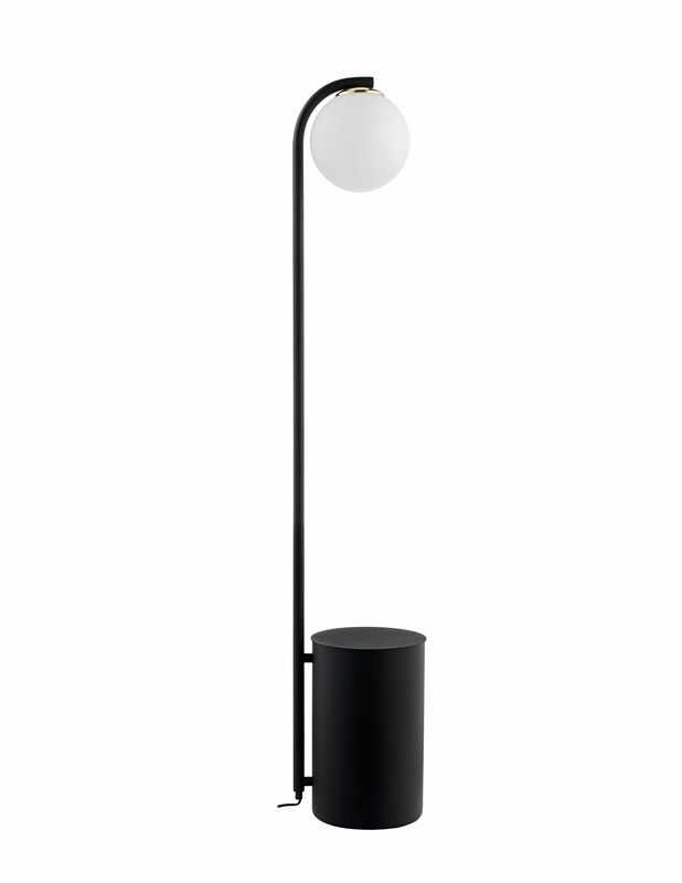 Lampa stojąca Botanica Deco XL z osłonką na roślinę Kaspa 147cm