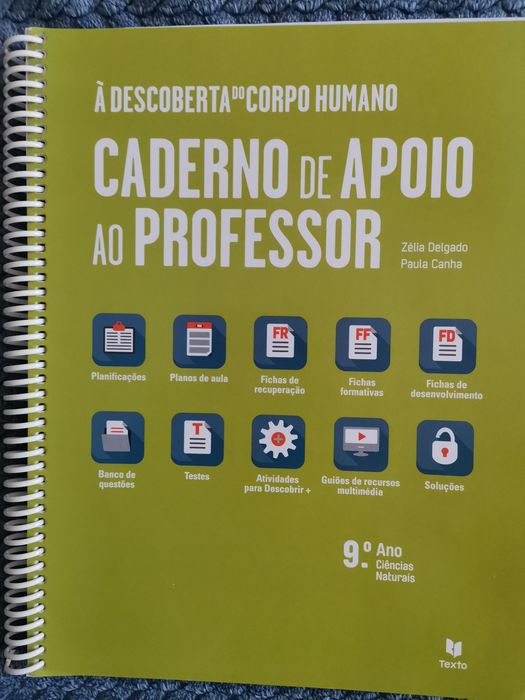 Caderno de apoio ao estudo de ciências naturais 9ano