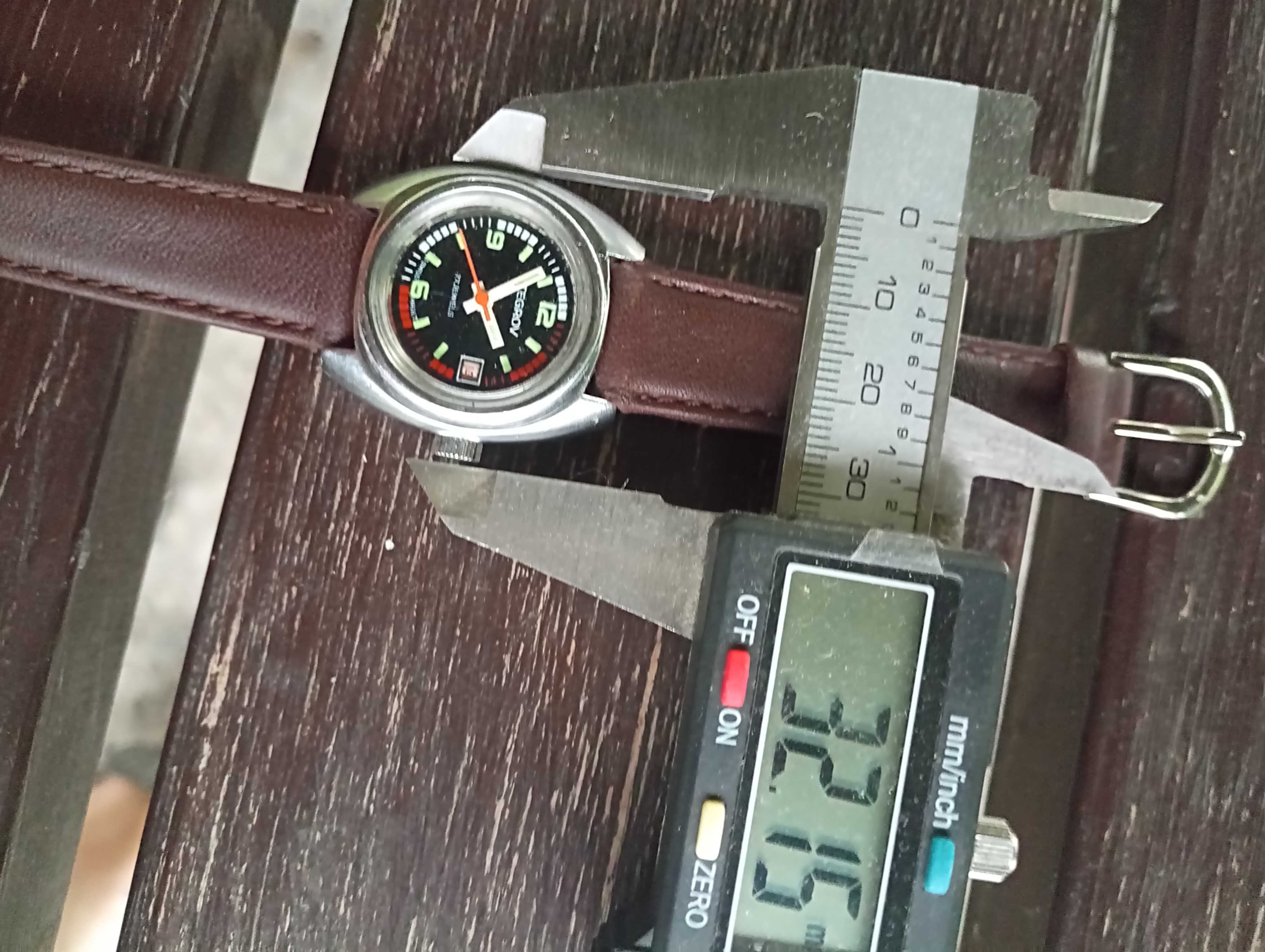 Swiss Made TEGROV lata 70 te , Delbana nie