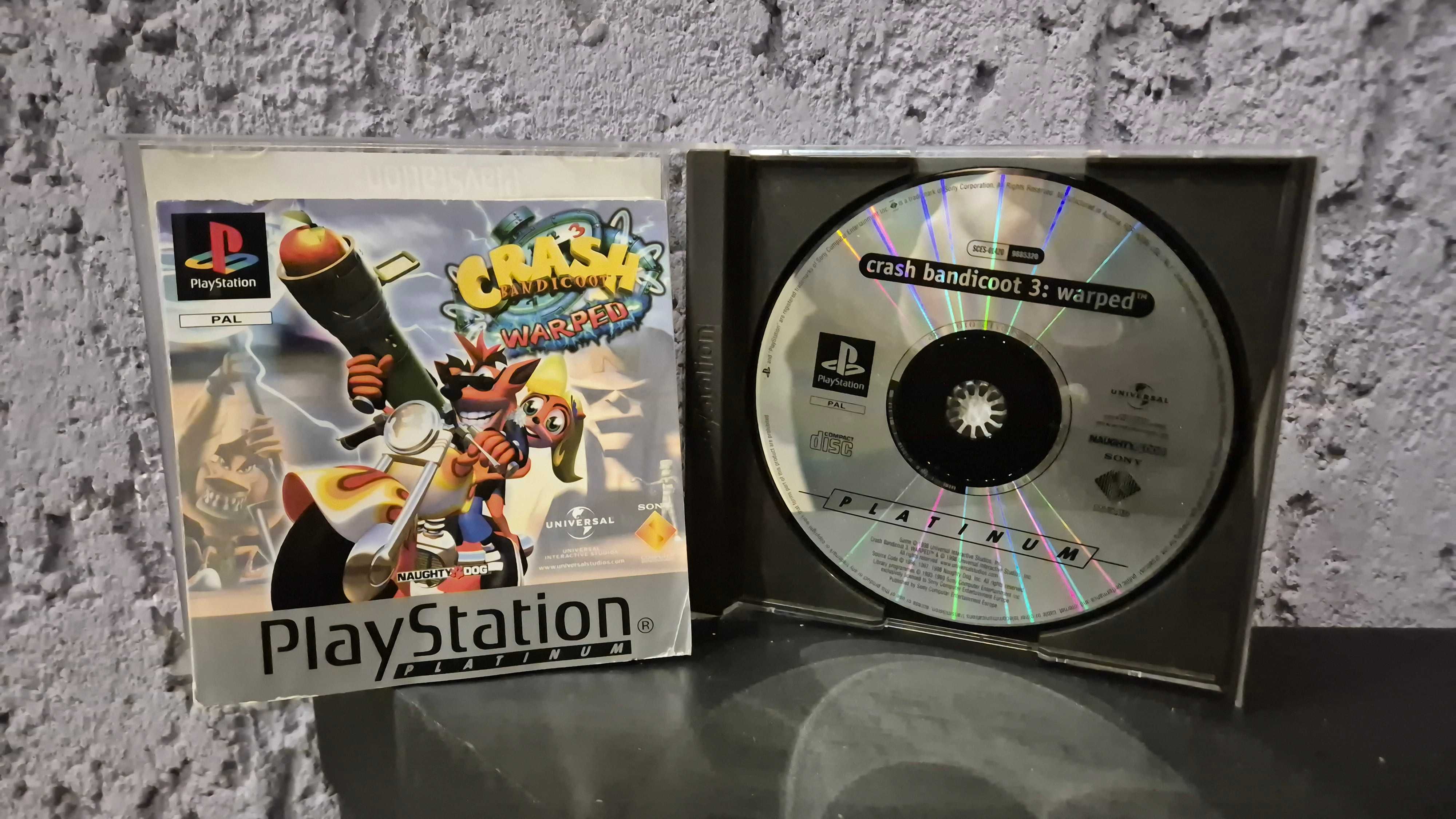 Crash Bandicoot 3 Warped / PSX / PlayStation 1 / PS1