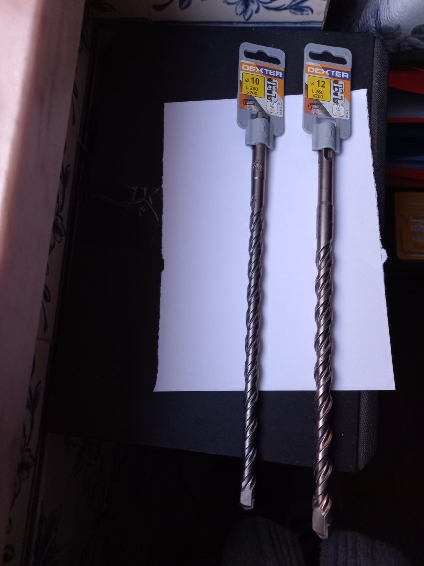 Conjunto de 2 brocas longas novas Dexter