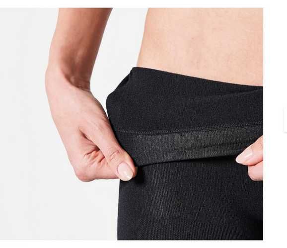 Legginsy damskie termiczne 100 DEN, nieprześwitujące r S
