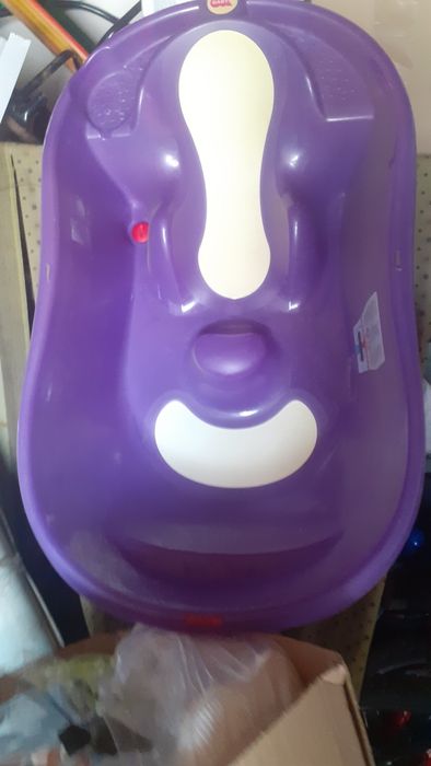 Ванночка детская Onda Evolution с анатомической горкой и термодатчиком