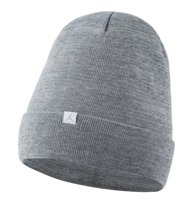 Шапка унисекс Air Jordan Cuffed Beanie Grey DJ6048-091