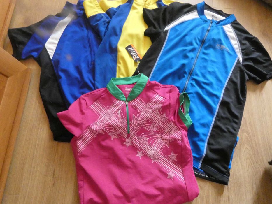 Crivit zestaw koszulek na rower M