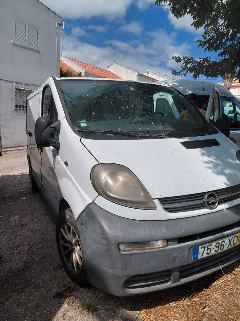 opel vivaro 1.9 2004 motor avariado