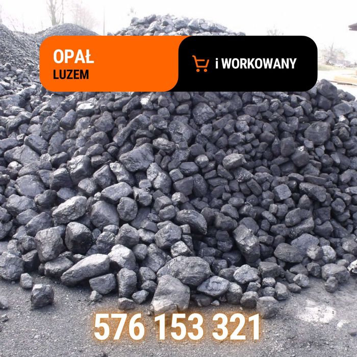 Węgiel Orzech, Kostka, Ekogroszek, Miał, Koks Transport w całej Polsce