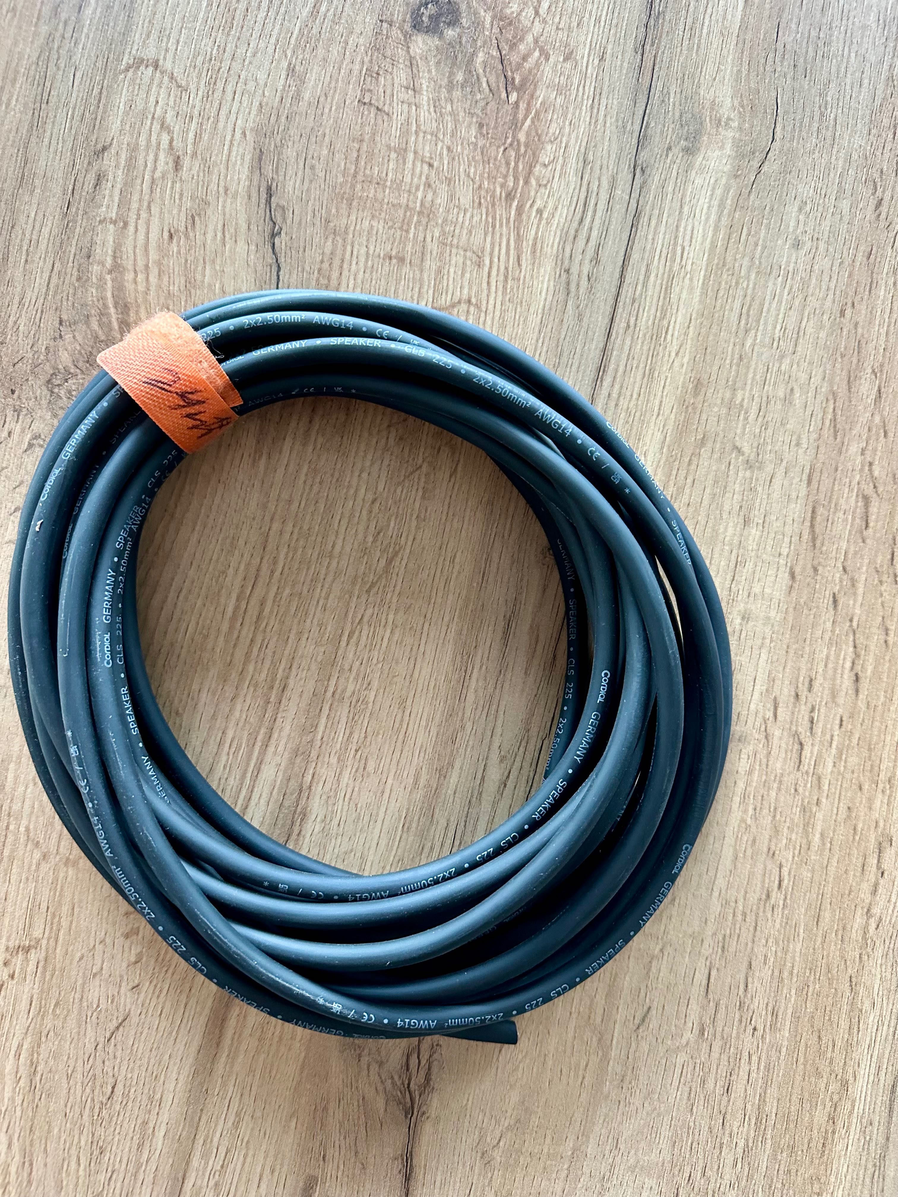 Kabel głośnikowy Cordial CLS 225 2x2,5mm. 12metr