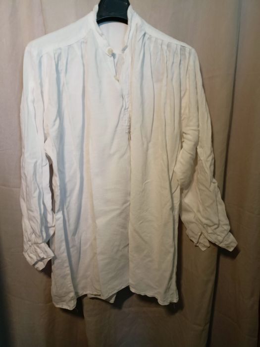 Bluzka biała długi rękaw