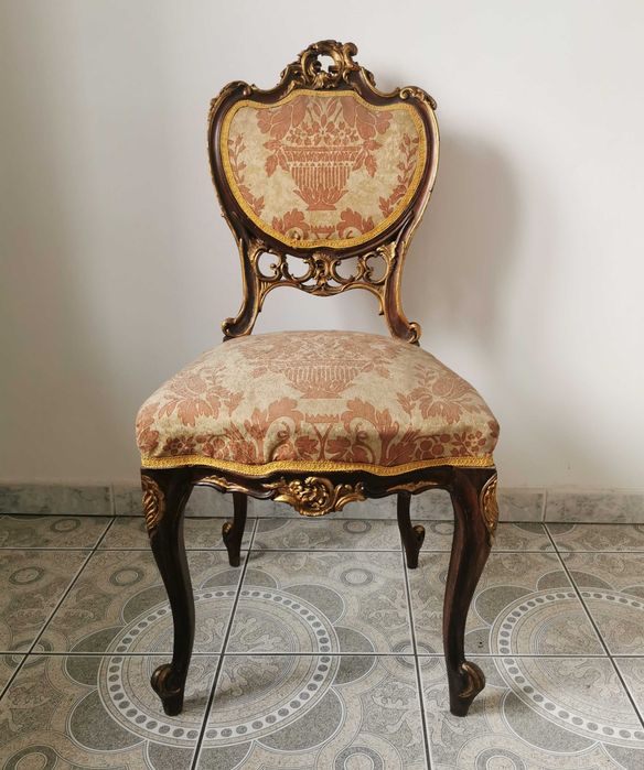 Krzesła antyk pałacowe rokoko nie biedermeier masz takie?