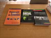 Pack 3 livros de comunicação