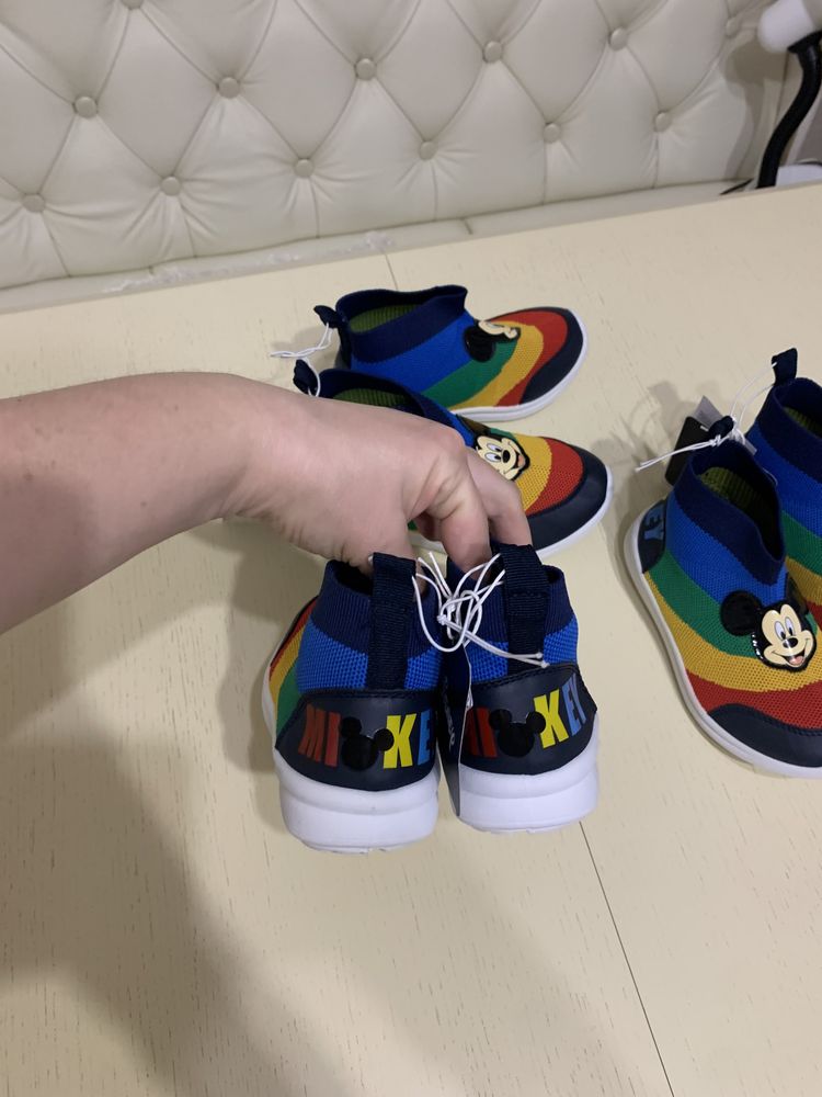 Кросівки кроссовки кеди Disney Міккі Маус Zara sinsay