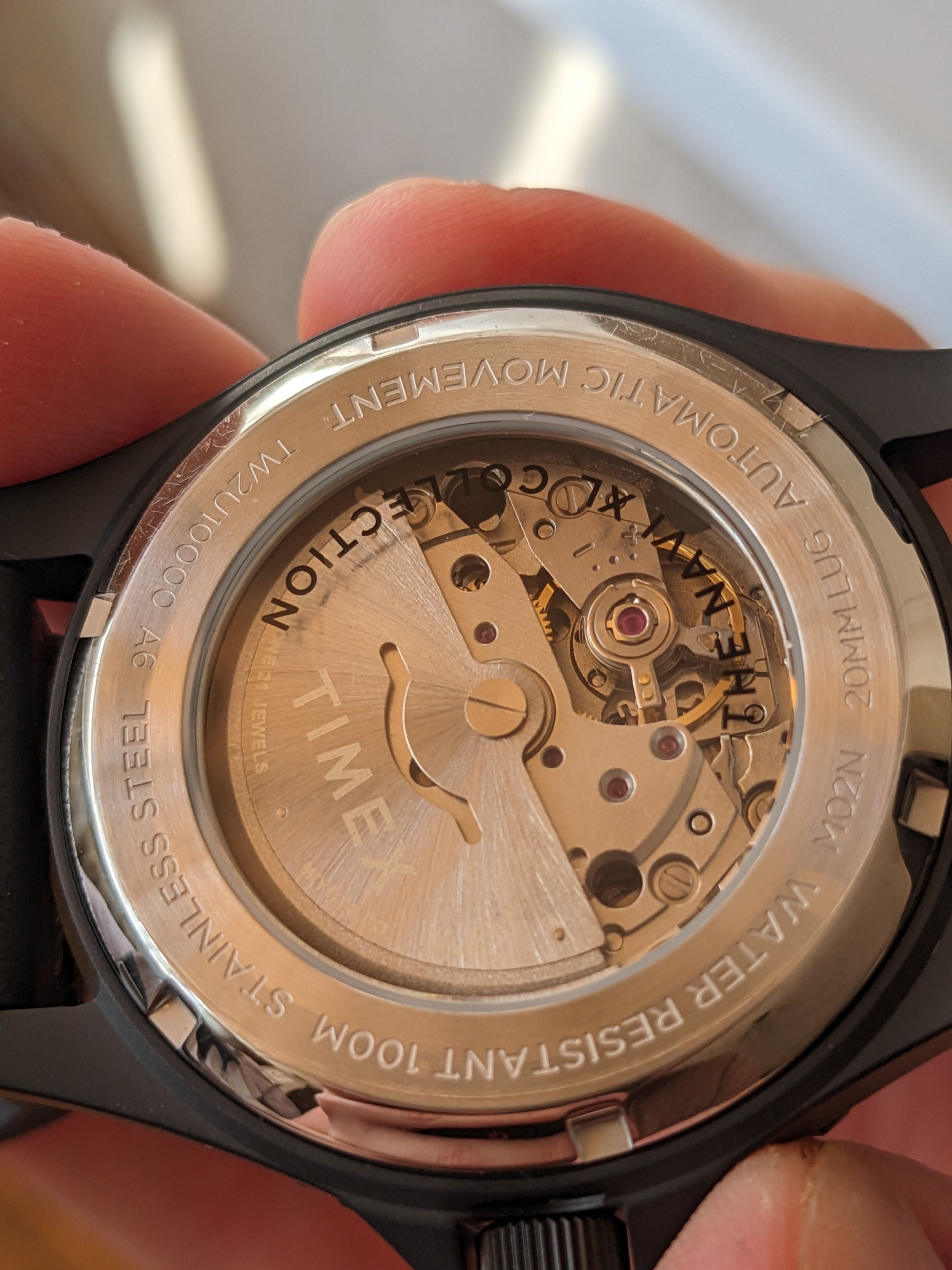 Механічний годинник Timex Navi XL Automatic