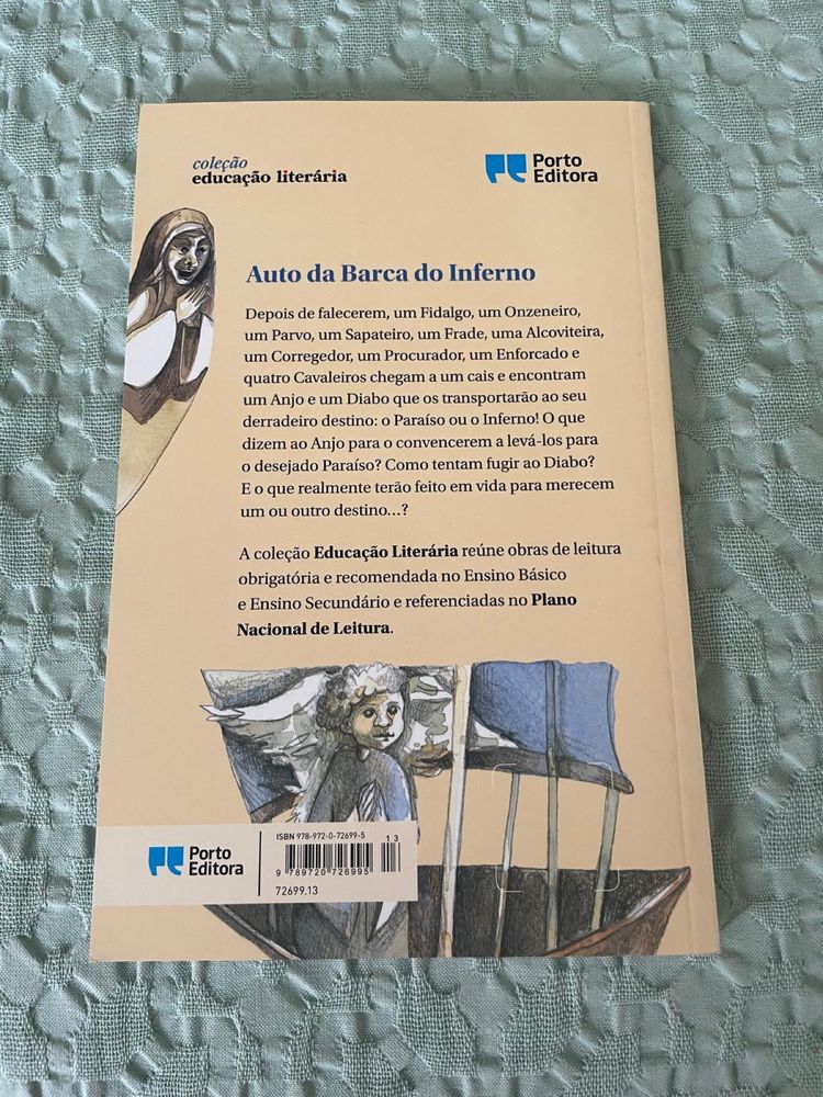 Livro “Auto da Barca do Inferno”