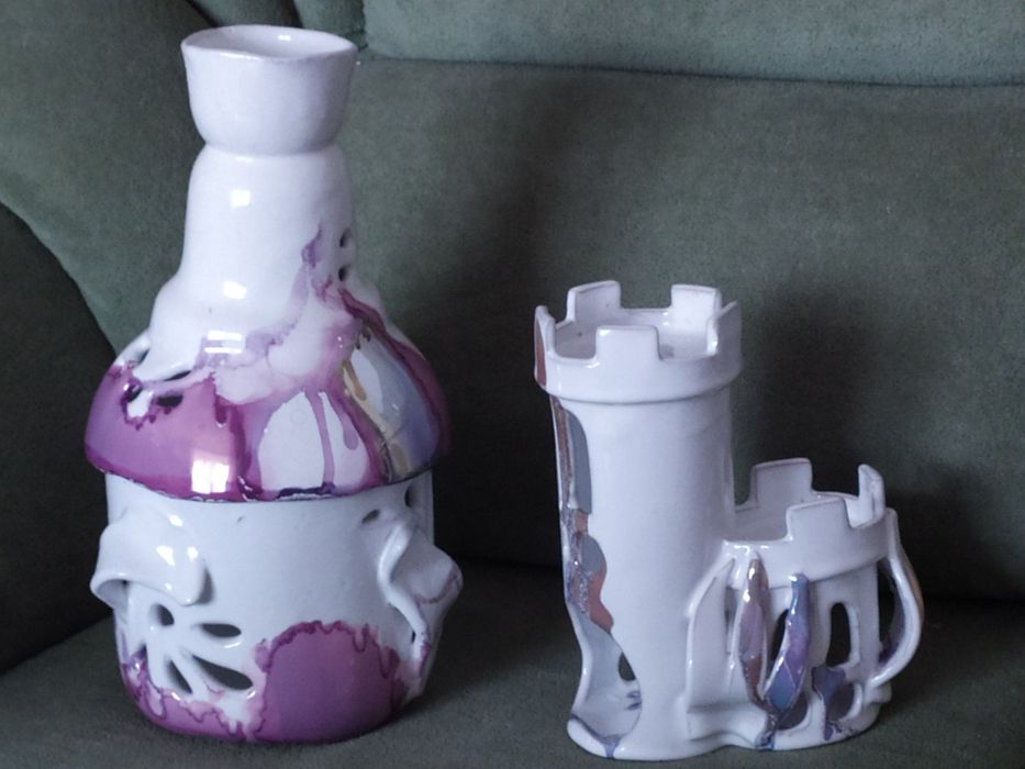 Porcelanowy kominek zapachowy na oleiki