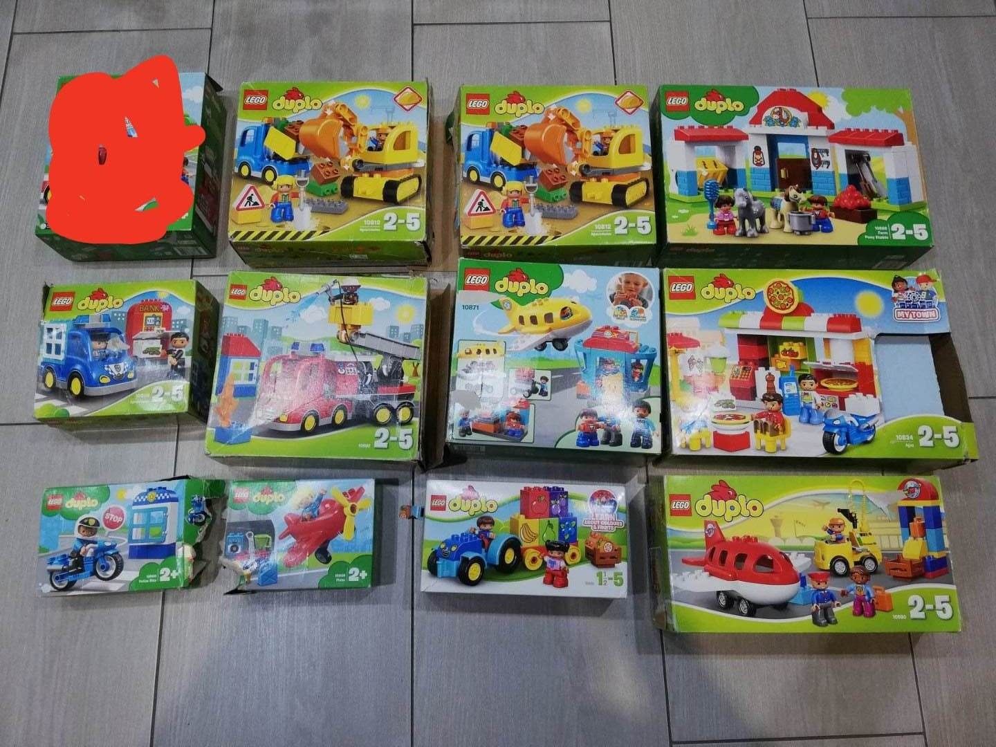 Zestaw klocków lego duplo