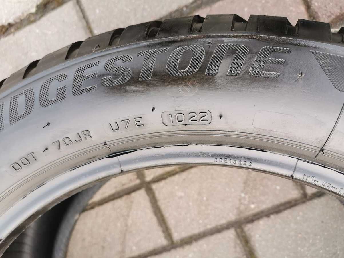 225/50 98H R17 BRIDGESTONE LM001 8mm 2022r Zimowe Opony jak NOWE 4szt