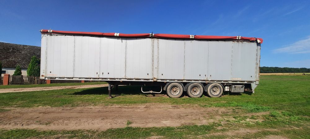 Naczepa Reisch otwierany bok ruchoma podłoga knappen zamiana scania